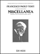 Miscellanea-Med High Vocal Solo & Collections sheet music cover